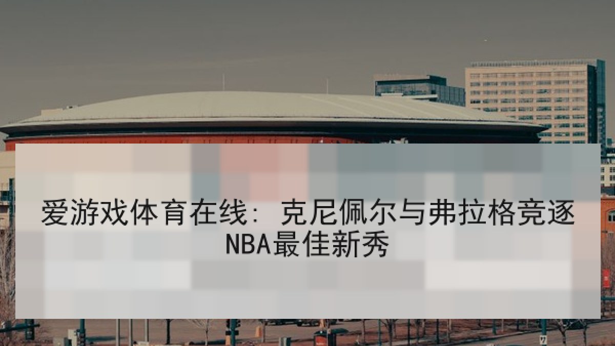 爱游戏体育在线: 克尼佩尔与弗拉格竞逐NBA最佳新秀